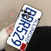 Number License New York Plate Cover For OnePlus 12 13 11 12R 13R 9 10 Pro 8T 9RT 10T 10R Nord 4 CE 2 3 Lite N30 N20 Case