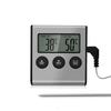 Mini Kitchen Digital Cooking Thermometer High Precision Meat Food Temperature Meter for Oven BBQ Grill Timer Function with Probe