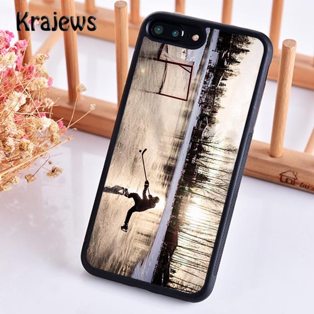 Krajews Чехол для телефона с узором хоккейного клуба Для iPhone 17 Air 16 15 14 plus 11 12 pro max coque Оболочка Fundas