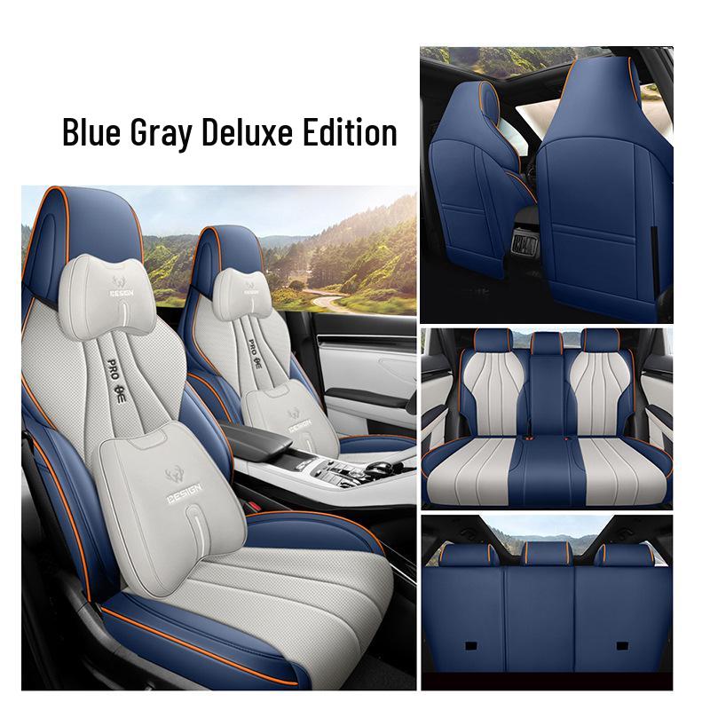 BYD Song PRO All-Season Leather Car Seat Cushion Set - Full Coverage for Five-Seat Models