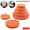 1Pcs Sponge Buffing Foam Sponge Polishing Pad Power Tools Accessories Polisher Drill Wheel Adapter Car Polishing Disc 3-7inch