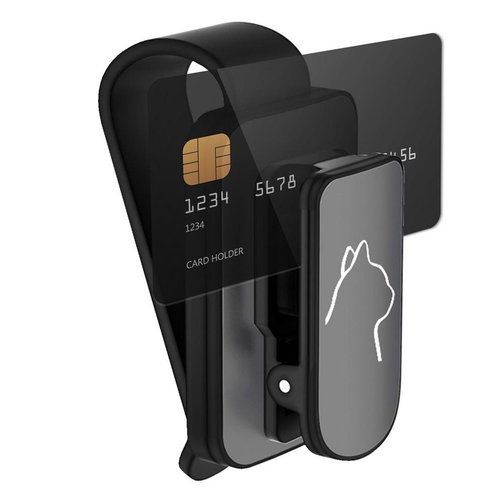 Держатель для солнцезащитных очков для автомобиля Милый узор кошки Зажим для солнцезащитных очков для автомобиля Держатель для солнцезащитных очков Многофункциональный держатель для солнцезащитных очков Зажим для очков для автомобиля