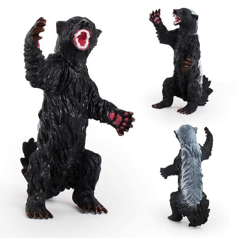 Captivating Pvc Honey Badger Figurine Perfect For Childrens Learning Toys And Room Decor