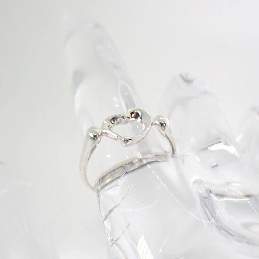 [Б/у] TIFFANY/Tiffany 925 Открытое сердце Кольцо/Нет. 10/г457-41