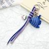 Ladies' Bag Pendants Cartoon Cute Handmade Weave Fish Kawaii Sweet Verstaile Bag Accessories Multifunctional Keychains For Girl