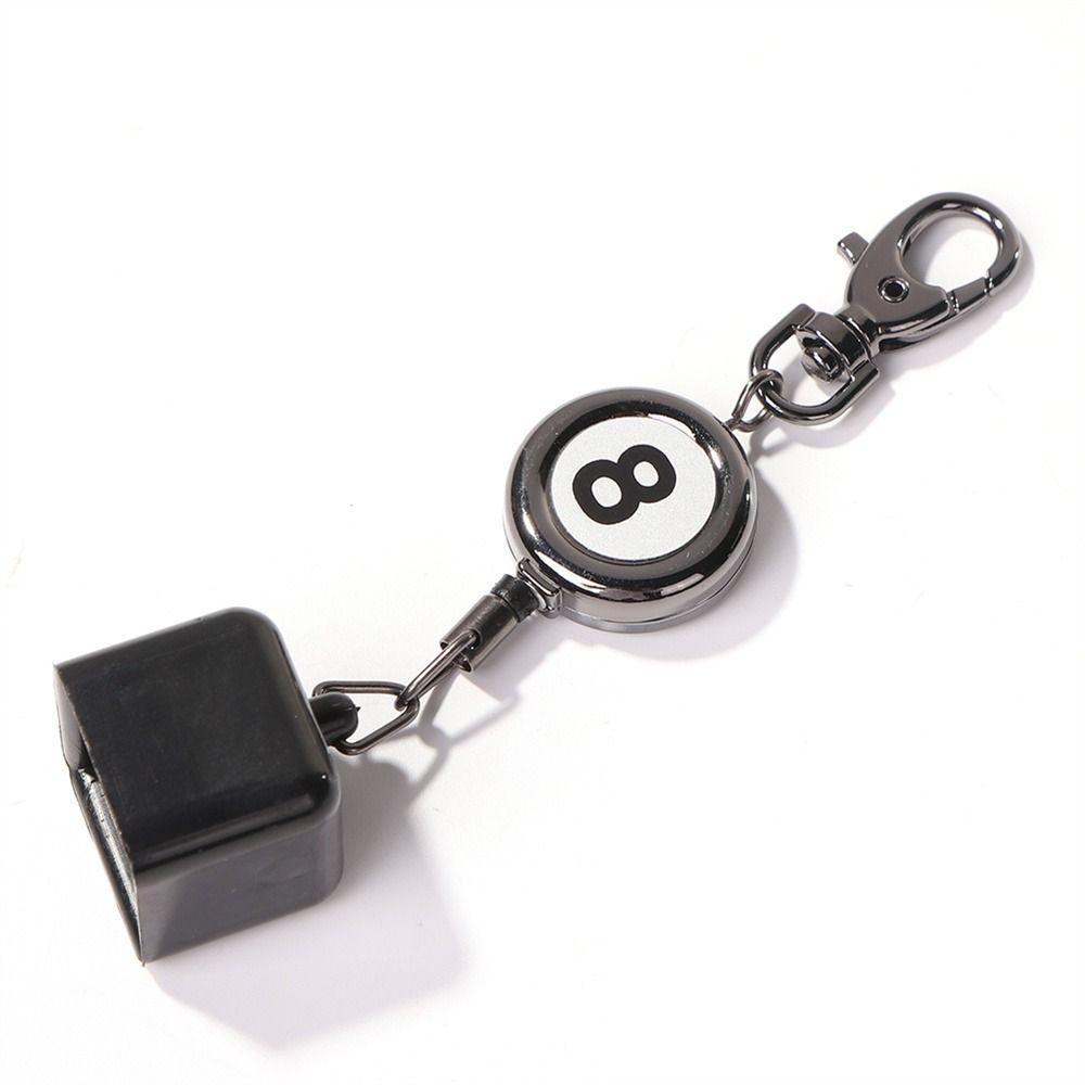 Clip Billiards Chalk Holder Snooker Pool Chalk Holder Retractable Choker Clip Chalk Storage Holder