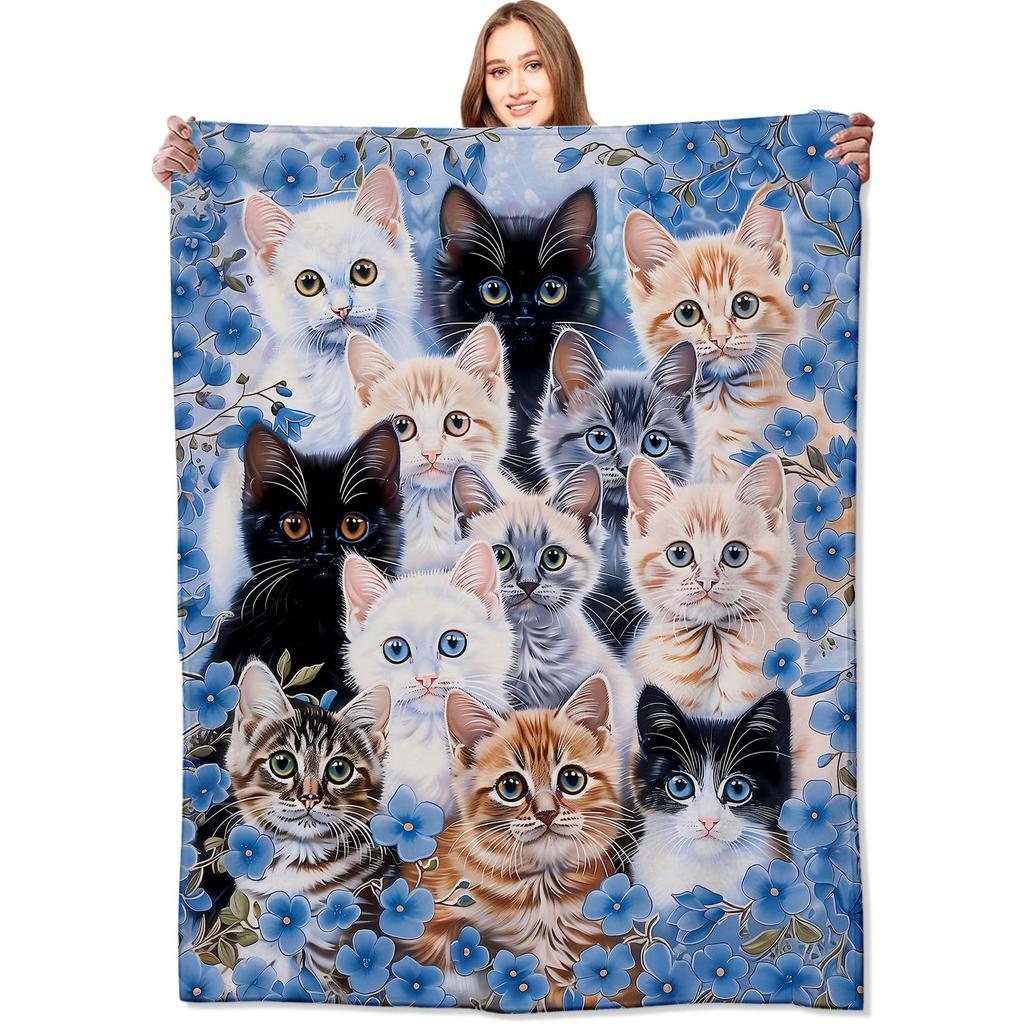 Fantasy Dragons and Books Printed Blanket for Sofa Bed Travel Camping Living Room Office Conditioning Blanket