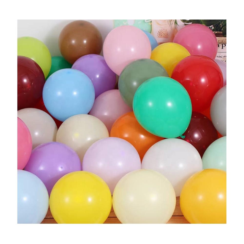 100pcs 10inch China Luxury Inflatable Air Helium Decor Party Favors Globos Birthday Wedding Decoration & Supplies Latex Balloon