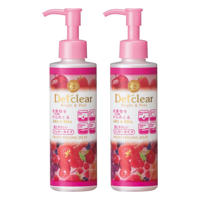 Detclear Peeling Gel Mixed Berry, 180ml, 2 pcs
