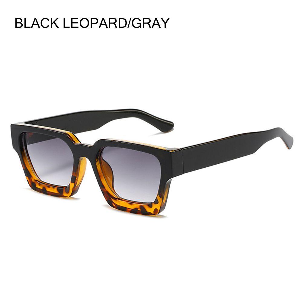 Fashion Square Frame Eyewear Punk Retro Sunglasses Ladies Shades Shades Women Sunglasses