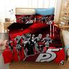 Аниме Игра Persona 5 Strikers Коллекция Постельного Белья Сон Мальчики Девочки Размер Twin Размер Queen Покрывало Наволочка Постель Дети Взрослые Бытовой