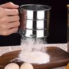 Чашка-сито для муки из нержавеющей стали с ручкой, нержавеющий сетчатый просеиватель для порошка для кухни, дома