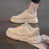 2025 Spring White Shoes Women's Versatile New Casual Sports Shoes Board Shoes Platform Popular Women's Shoes
