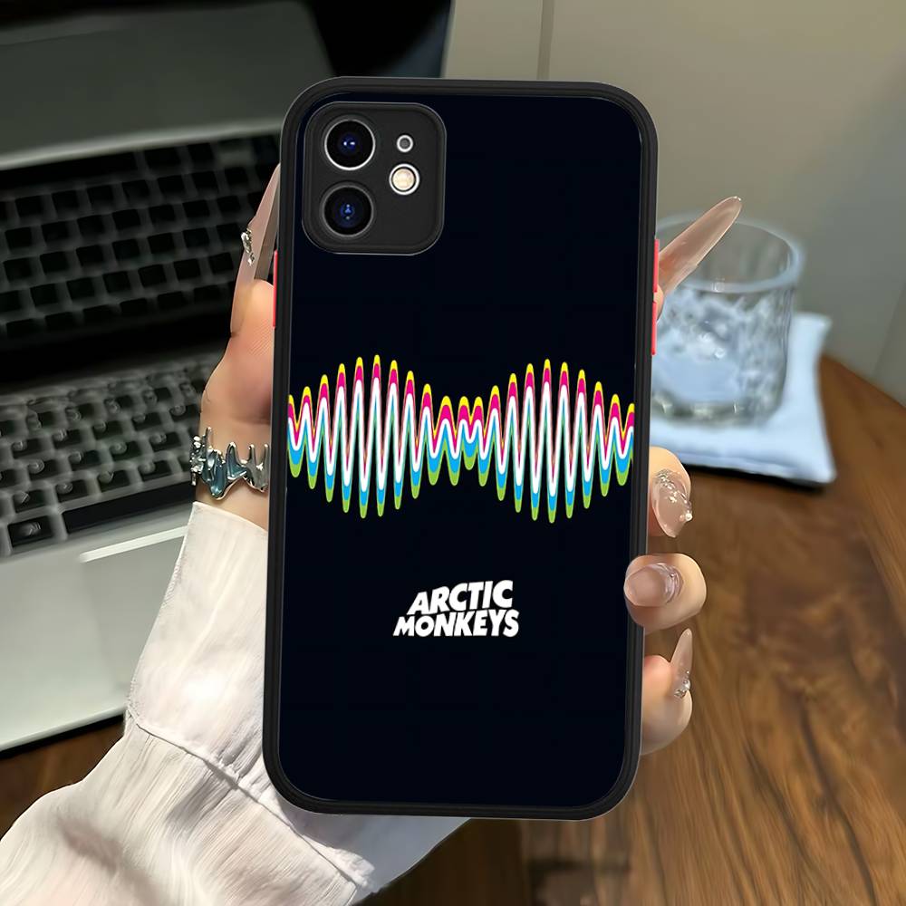 Чехол для телефона с логотипом A-Arctic M-Monkeys Для IPhone 16 15 14 Plus 15 13 12 11 Pro Max X XS MAX Матовый чехол