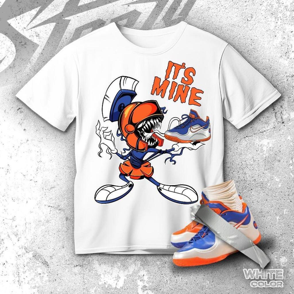 LB 23 Hardwood Classic Lick Sneaker Cartoon MV Match Tee , Unisex Shirt Match Sneaker, Match Outfit Gift