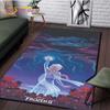 Аниме Ковры с узором Холодное сердце Ковер в гостиную Противоскользящий коврик Коврики для детской спальни Коврик для йоги Большой ковер Декор Ковры для гостиной
