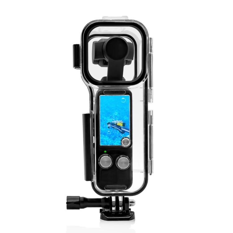 Для DJI Osmo Pocket 3 PULUZ 45 м подводный водонепроницаемый чехол для дайвинга (прозрачный)