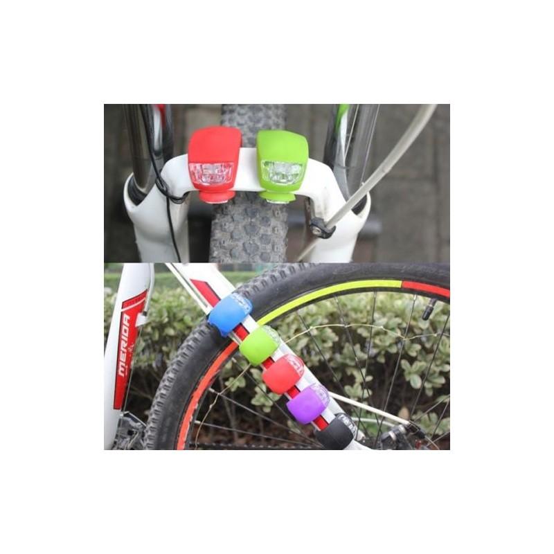 Mountain Bike Led Headlight Frog Light Durable Bright Front Lamp For Night Riding Safety