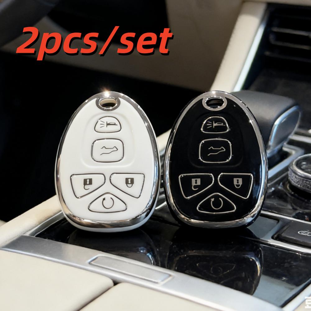 2 шт. Чехлы-футляры для брелока автомобиля для Buick Chevrolet Suburban Tahoe TrailBlazer GMC Sierra Yukon Hummer H2 H3 Isuzu