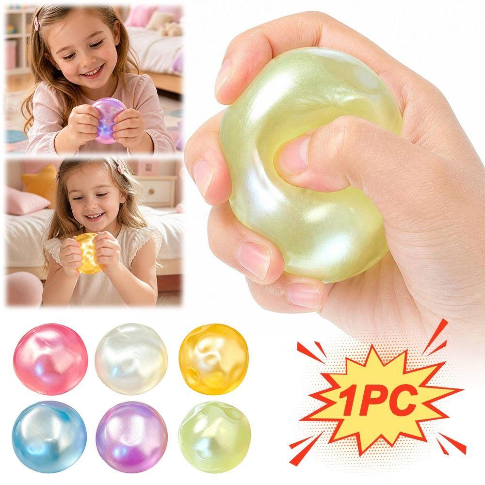 Soft Touch Squeeze Sensory Fidget Ball Coconut Oil Squishy Ball Stress Relief Use