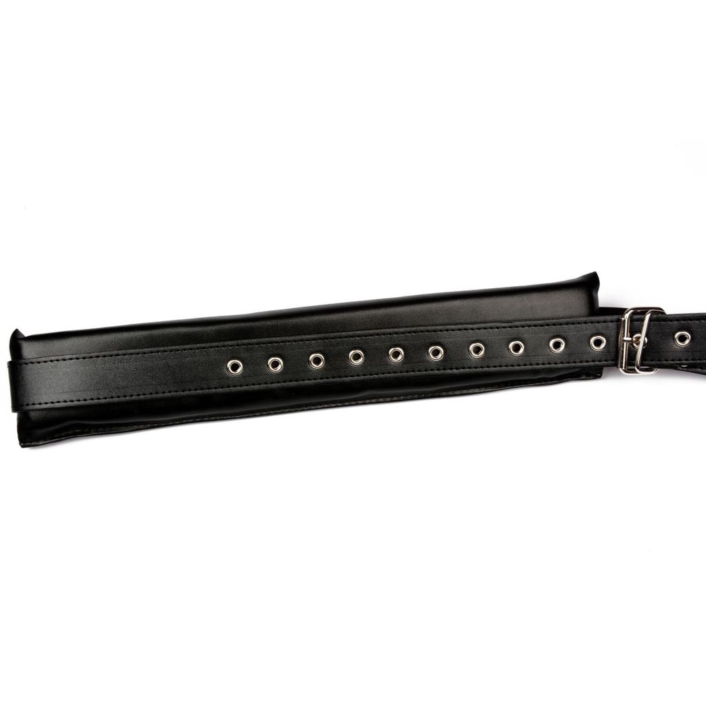 Portable Thigh Restraint Sling Body Faux Leather Adjustable Wear Bondage Bandage Shackles Adult Sex Toys for Couple