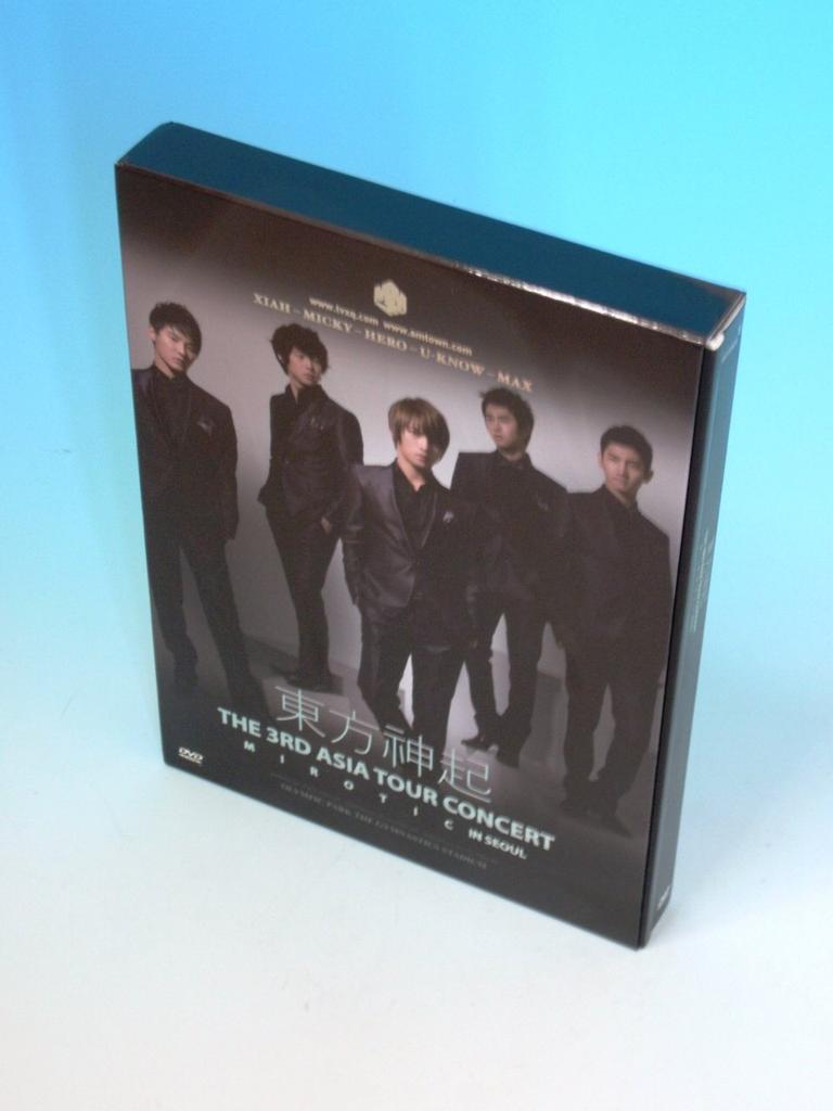 TVXQ 3rd Asia Tour Concert In Seoul Korean Edition 3DVD Japanese 'MIROTIC' / (with Subtitles)