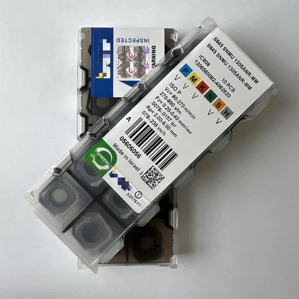 S845SNMU1305ANR-MM IC808 / Промышленные сменные твердосплавные пластины 10 шт.