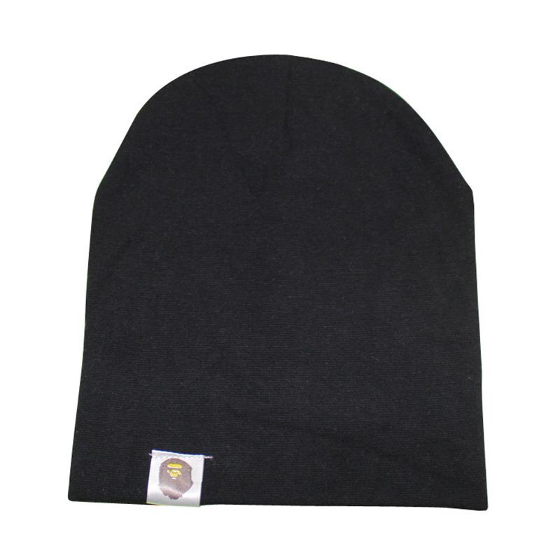 Новая детская уличная танцевальная хип-хоп шапка хлопковая шапочка весна осень малыша шапка для мальчиков и девочек зимняя теплая однотонная полосатая детская шапка