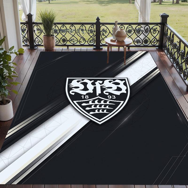 Soft Floor Carpet VfB Stuttgart Pattern Area Rug Decorative Mat For Home Room Decoration