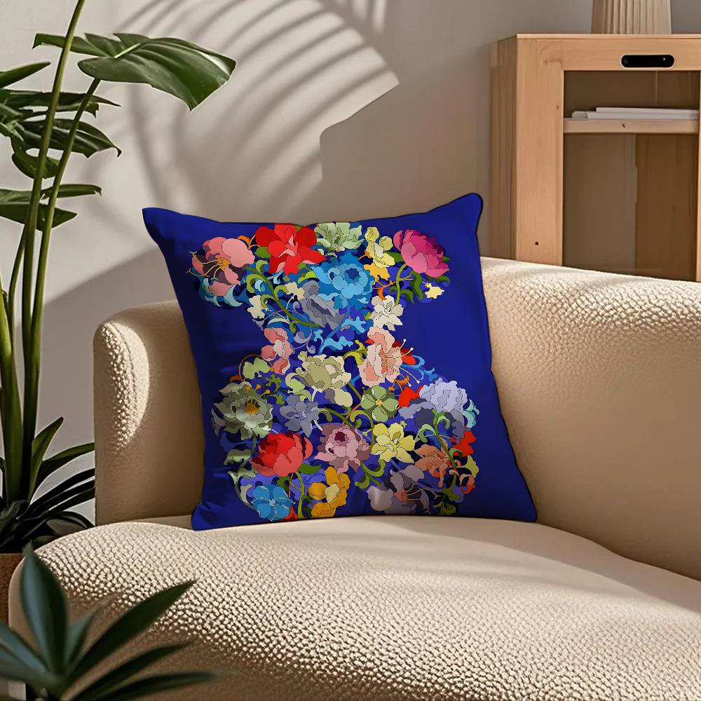 CRAFTED WITLOVE Наволочка T-touS-s Уют Диван-кровать Шелковистая элегантная Скрытая молния Индивидуальная Декоративная наволочка