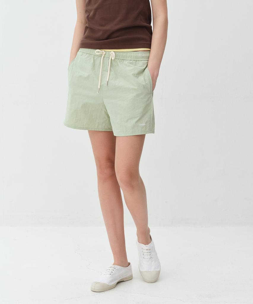 BENSIMON Nylon Banding Shorts - Mint Cream