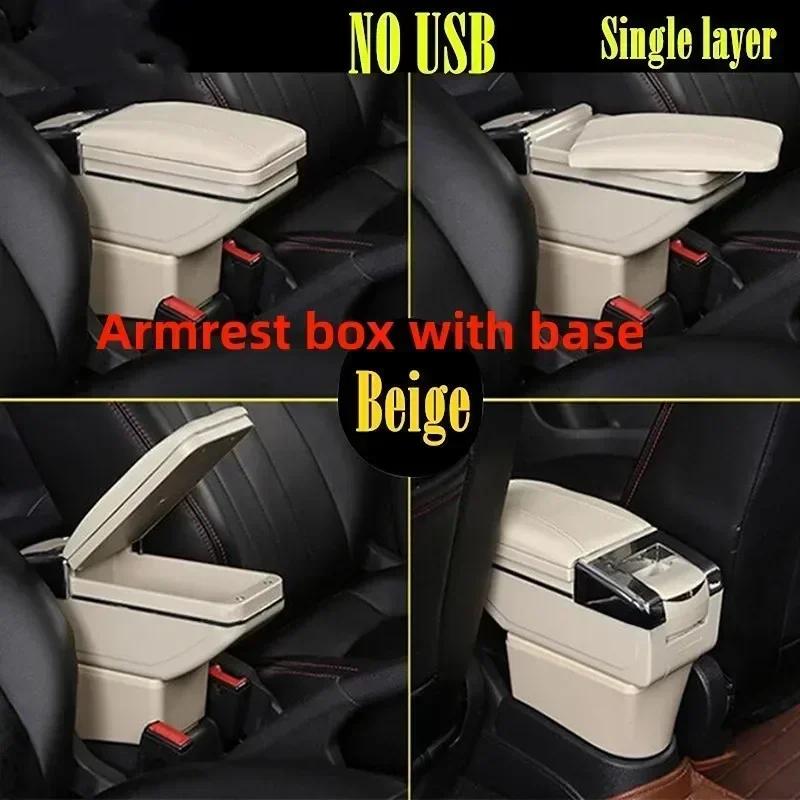 НОВЫЙ Для Seat León 2 Подлокотник-бокс Для Seat Leon 2 Автомобильный подлокотник Центральный ящик для хранения Детали для дооснащения с USB Внутренние аксессуары для автомобиля
