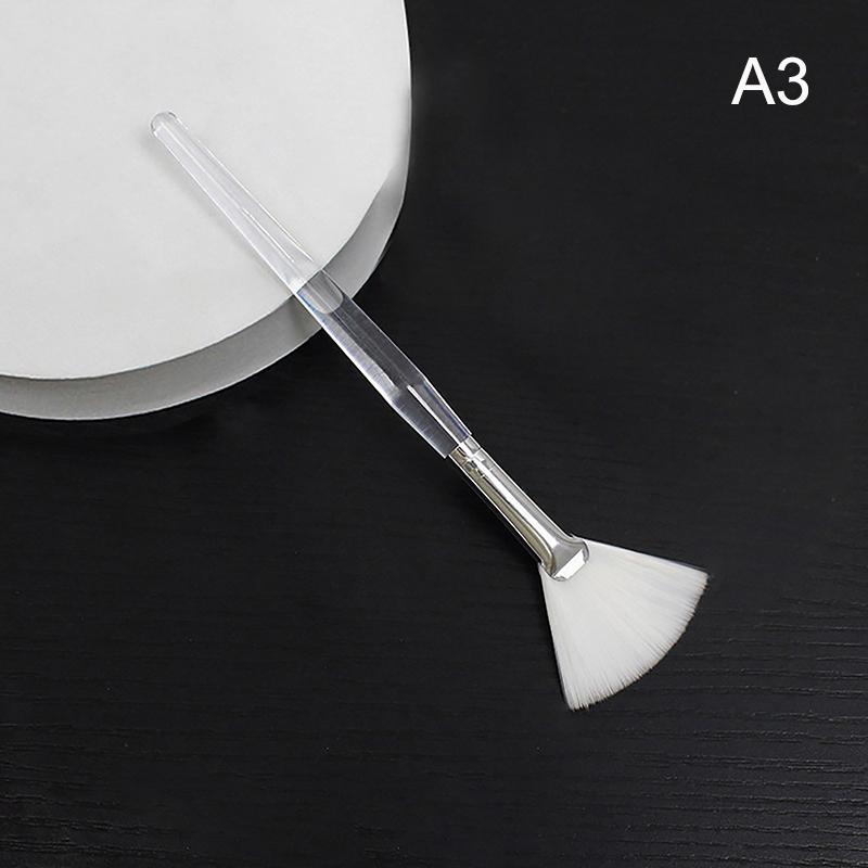 Кисть для макияжа в форме веера, легкая, без следов, консилер, кисть для нанесения маски на лицо, кисть для нанесения фруктовой кислоты, косметические инструменты