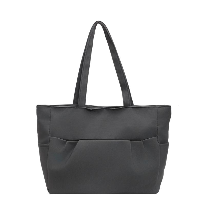 Холщовая сумка женская сумка через плечо большая вместительная сумка для поездок на работу однотонная сумка