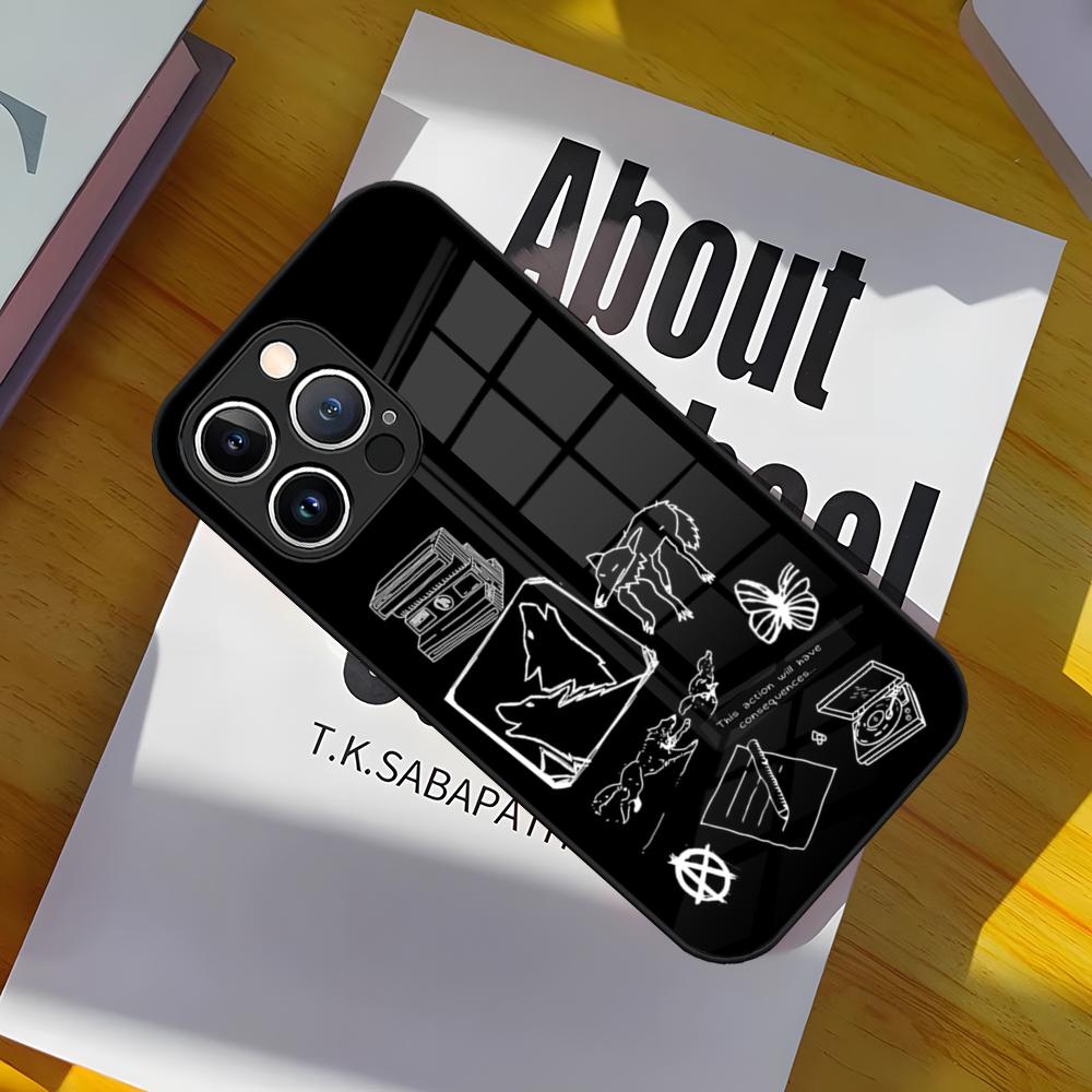 Чехол для телефона Caulfield Life Is Strange 2 Закаленное стекло Задняя крышка для iPhone 15 Pro Max 14 Pro 12 11 13 Mini X XR XS 8 7 Plus SE