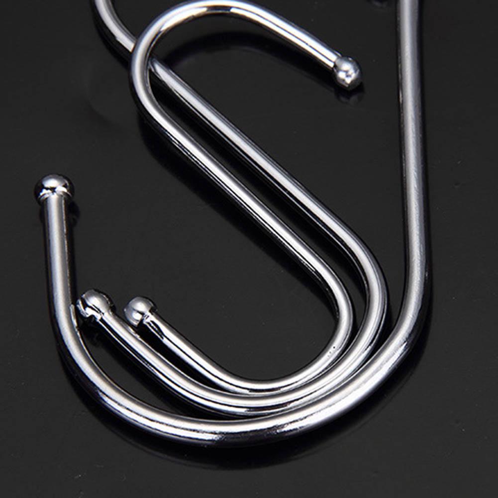 Крючки-шармы крючки для кухни подвесные крючки вешалки S-образные прочные 1 шт круглые для дома и офиса подвесные крючки вешалки