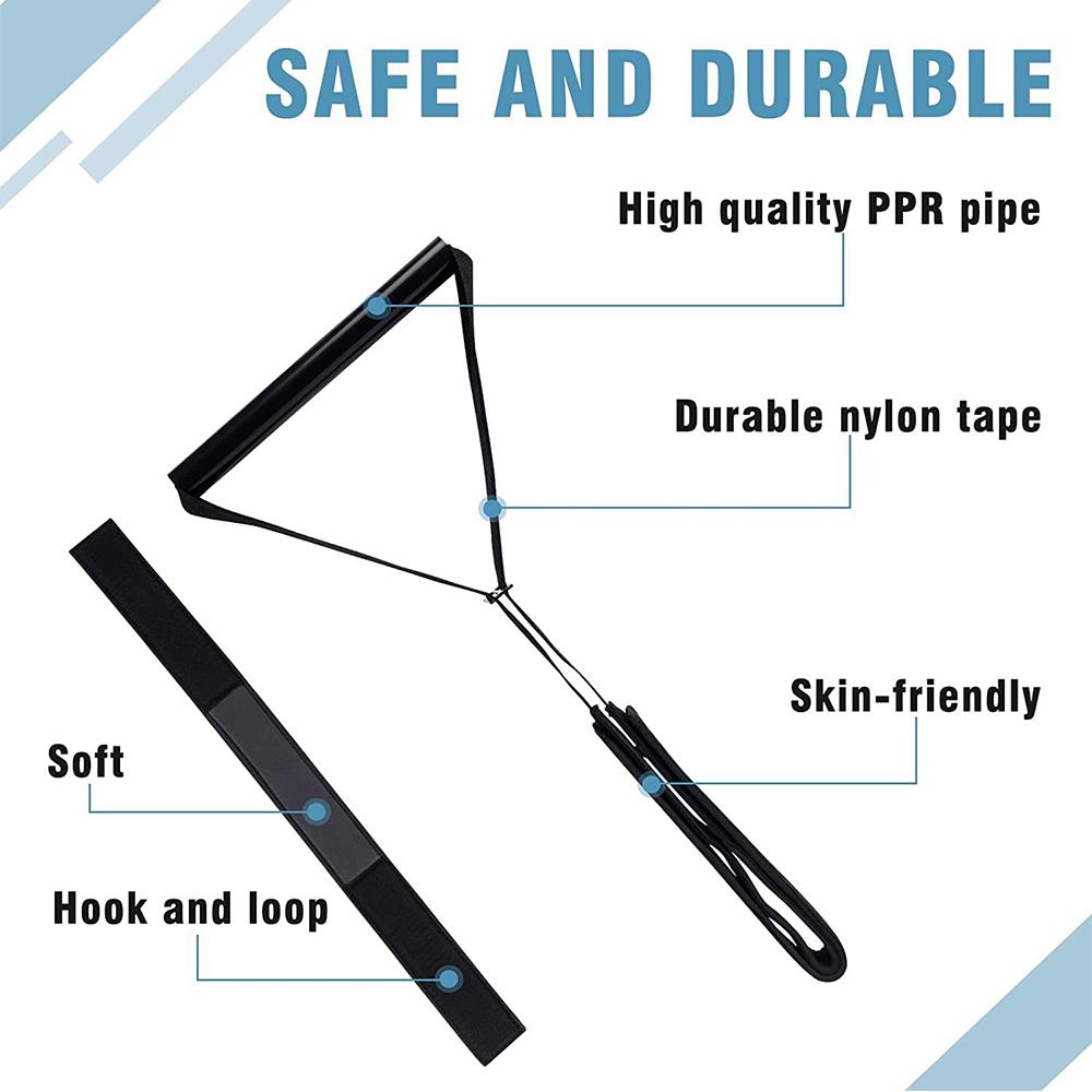 1 Set Neck Stretcher Strap for Physical Therapy and Neck Curve Recovery(Black)