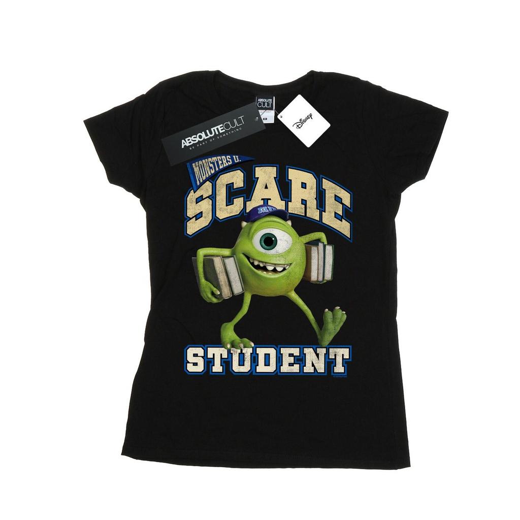 Disney Womens/Ladies Monsters University Scare Student Cotton T-Shirt
