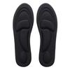 Спортивные стельки Мягкая губка Высокая эластичность Амортизация Дышащая обувная подушка для женщин мужчин Черный 40 45