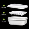 Portable Waterproof Leakproof Soap Holder with Lid Draining Layer Soap Container Detachable Plastic Soap Dish Bathroom