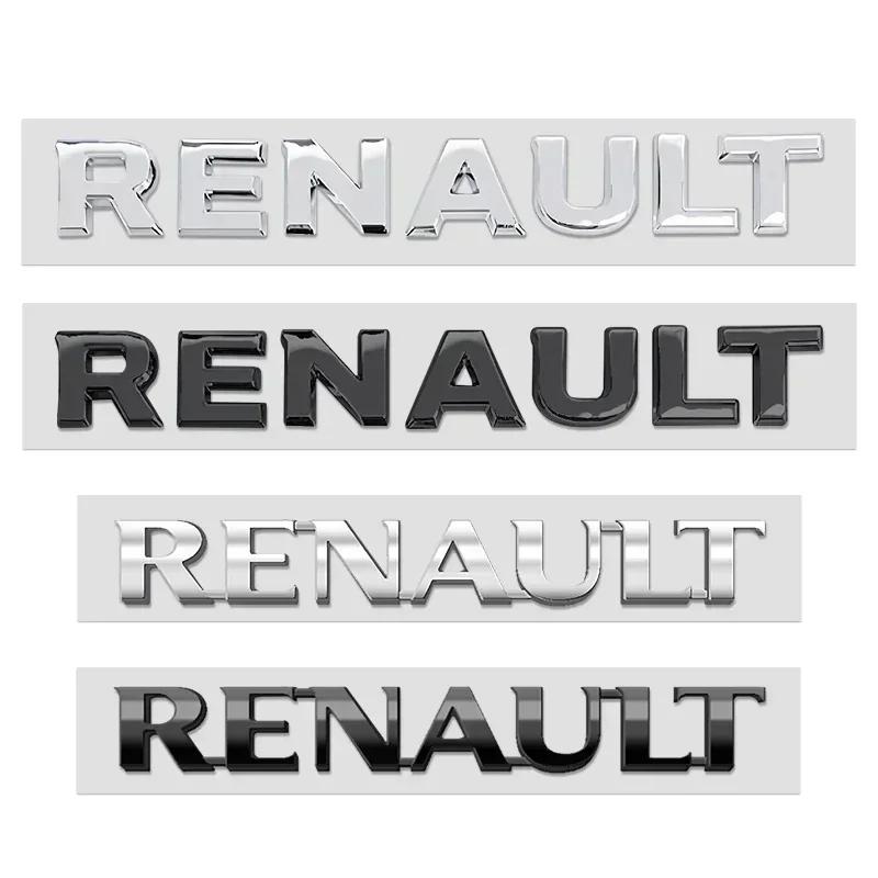 2026 Горячие Для Renault Внутренние Наклейки 3D ABS Буква на Автомобиль Задний Багажник Шильдик Значок Наклейка Для Renault Megane 2 3 4 RS Grand