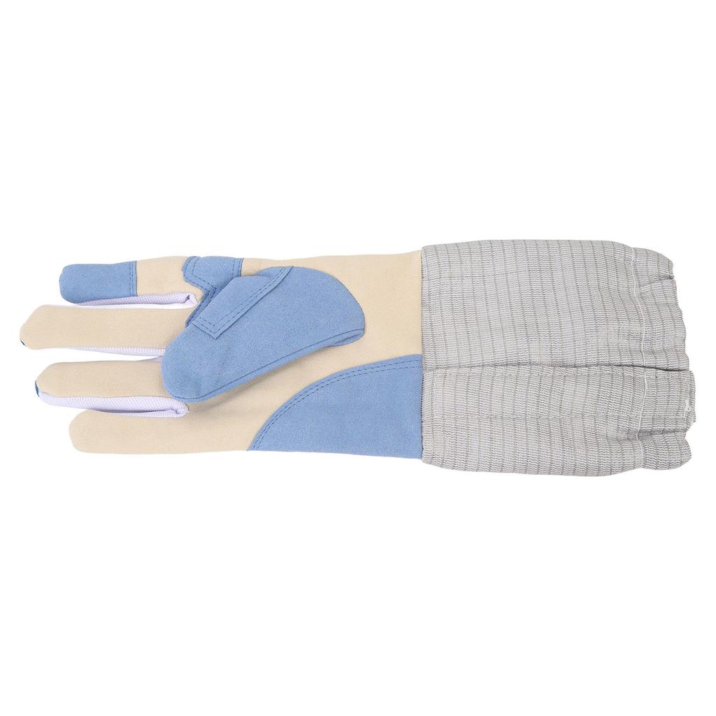 Перчатки для фехтования с подкладкой, для правой руки, противоскользящие, прочные, трикотажные, дышащие, перчатки для сабли