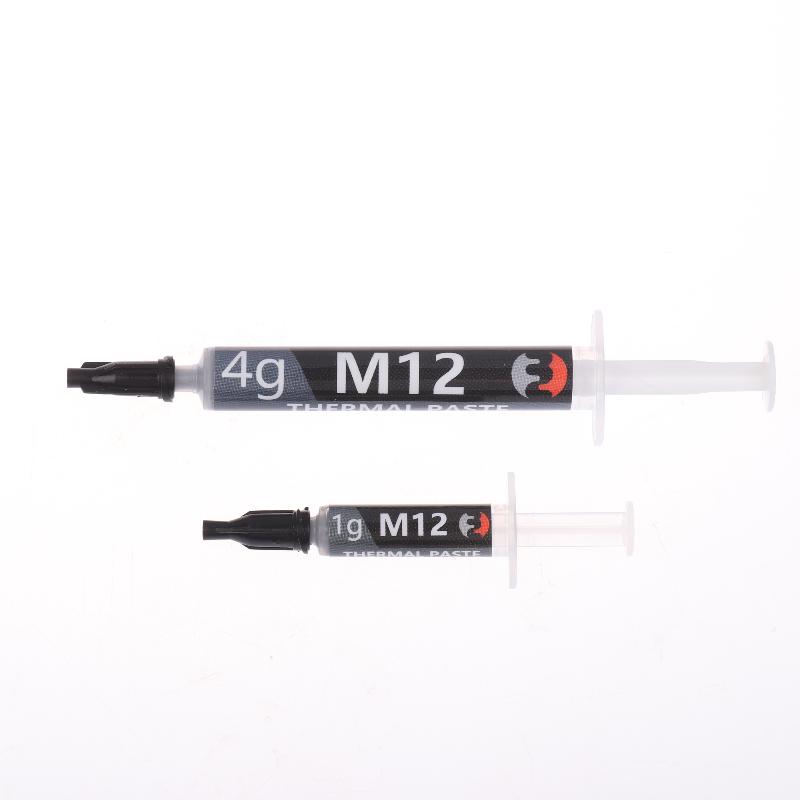 12.4W/mK Thermal Grease Compound 1Pc, High Thermal Conductivity Paste for CPU GPU Cooler, Laptop PS5 Game Console PC Cooling