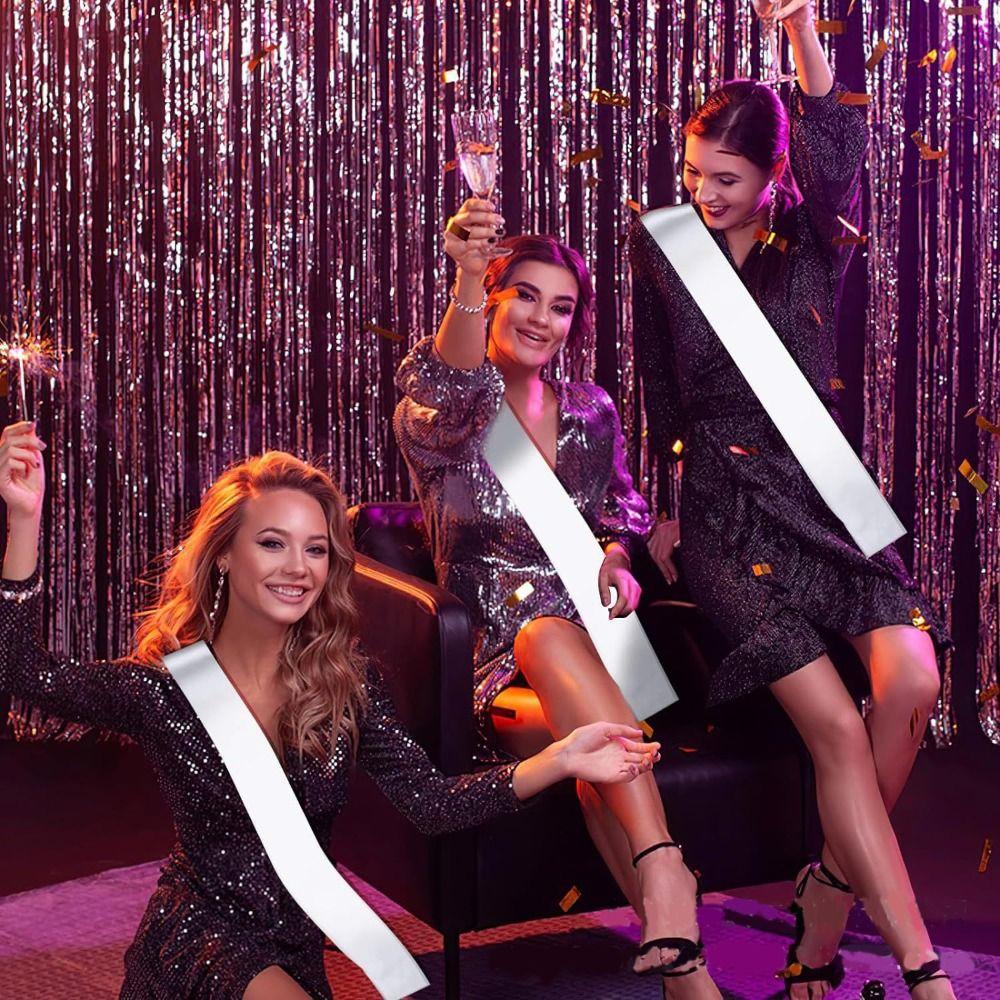 Decorations Prom Queen Sash Personalized Groom Sash NEW Blank Sash  Bachelorette Party