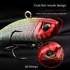Treble Hook Metal Fishing Bait Wobblers Crankbaits Spoon Fishing Lure Hot VIB Lure Ice Fishing