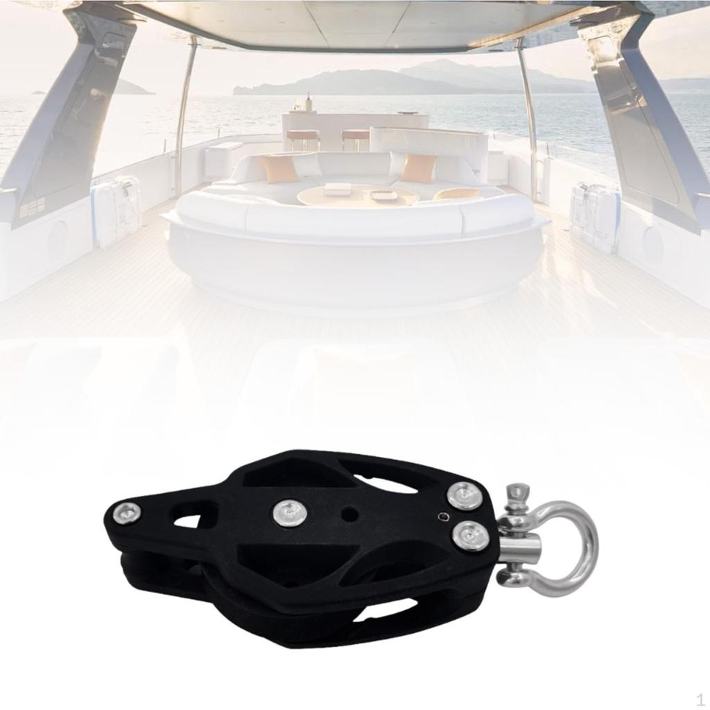 Подъемный шкив крановый блок якорь гладкий подшипник парусный одинарный вертлюг оборудование