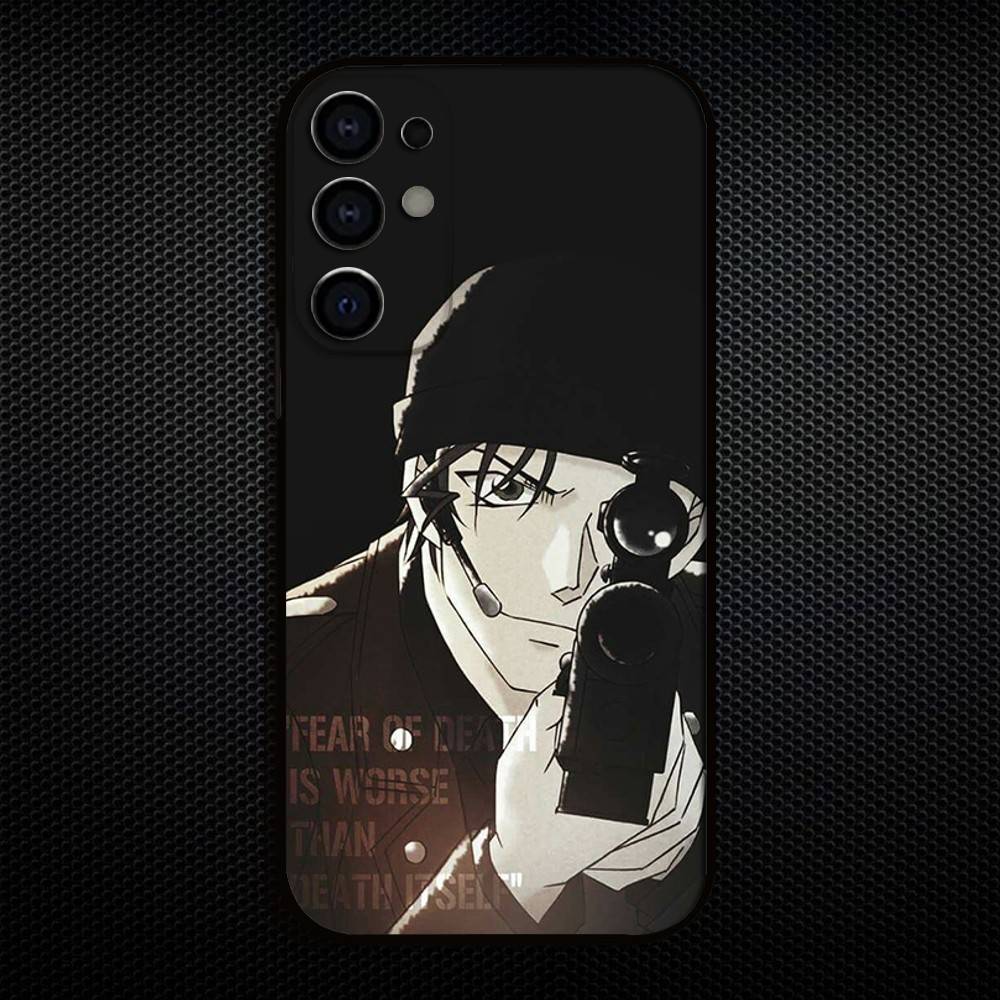 Чехол для телефона Shuichi A-Akai для Samsung S25, S24, S23, S22, S21, S20, Plus, Fe, Lite, Другие Черный Чехол