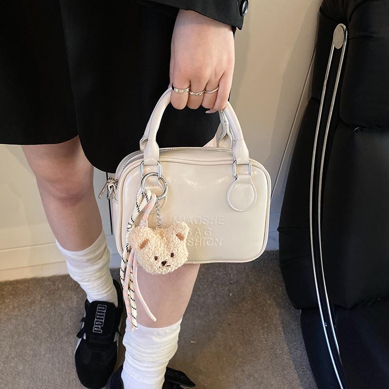 Премиальная ретро сумка-тоут женская весна и лето 2025 популярная сумка через плечо повседневная универсальная сумка-мессенджер маленькая квадратная сумка