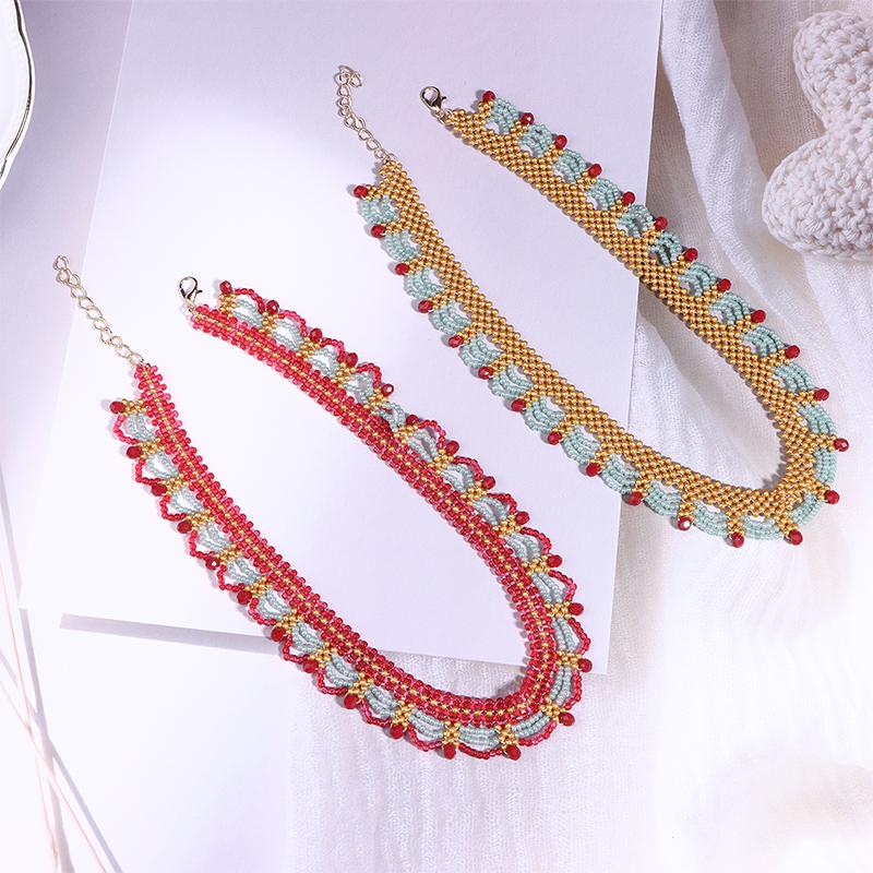 Ожерелье из бусин в стиле китайской античности, аксессуары для ханьфу, этнический стиль, юбка «лошадиное лицо», декоративные украшения, подарок