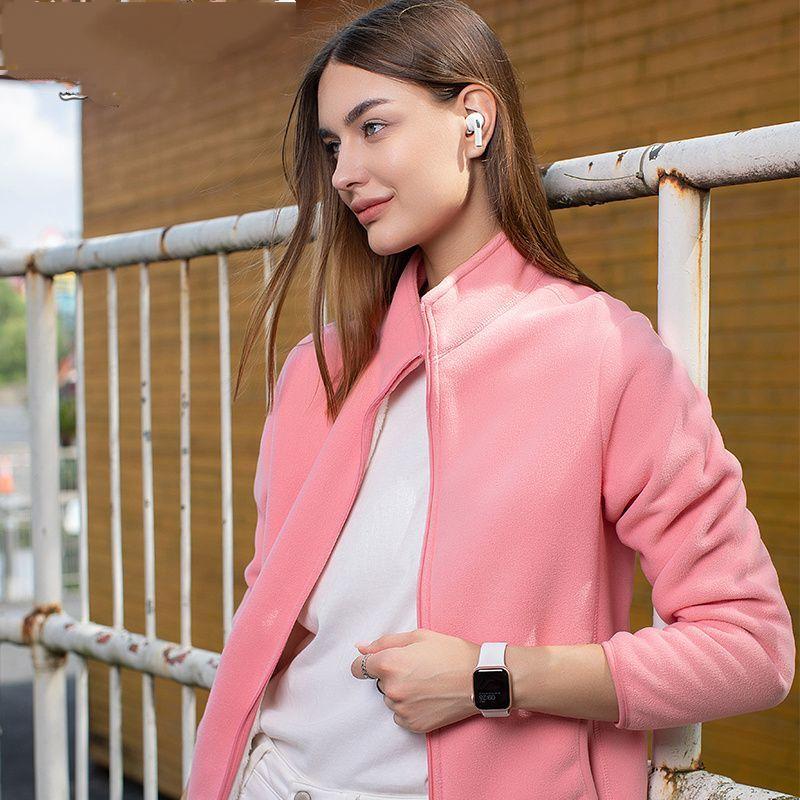 Большие размеры осень-зима женские бархатные и утолщенные теплые пальто на молнии модная свободная повседневная флисовая куртка M-4XL